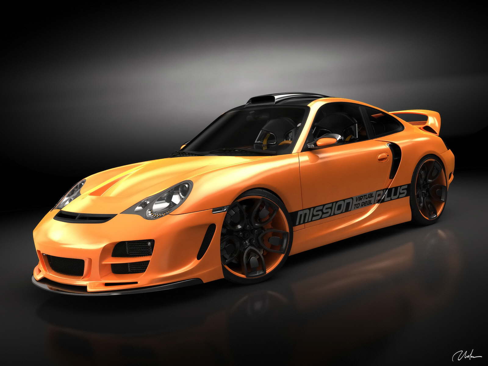 Porsche 911 996 Top Art Concep5