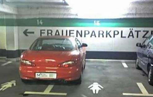 frauenparkplatz